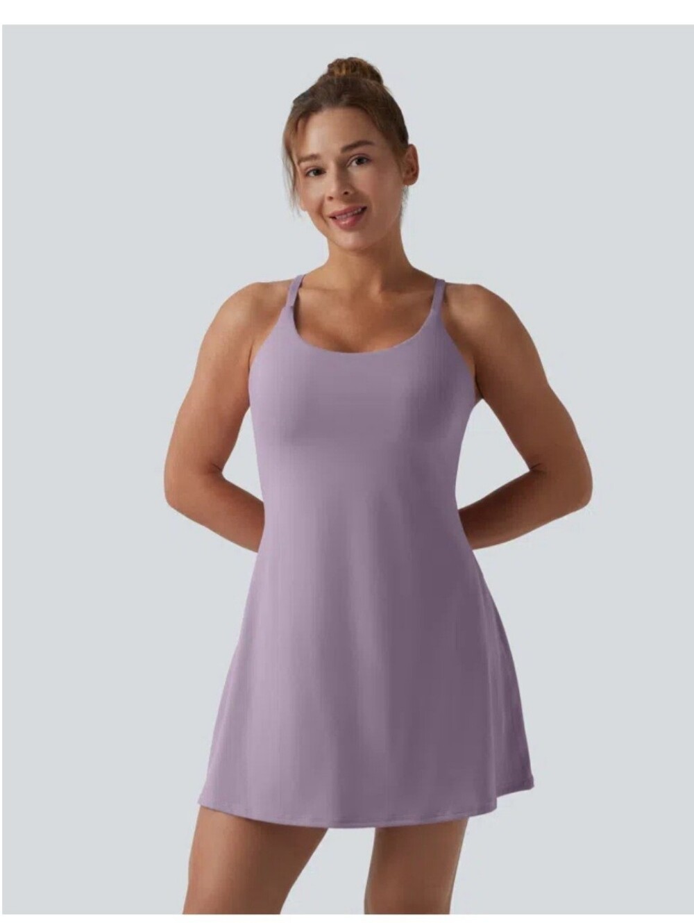 Halara Softlyzero Plush Backless Active Dress, size XL - Picture 9 of 11